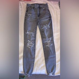 American Eagle high rise skinny jeans 00 Short